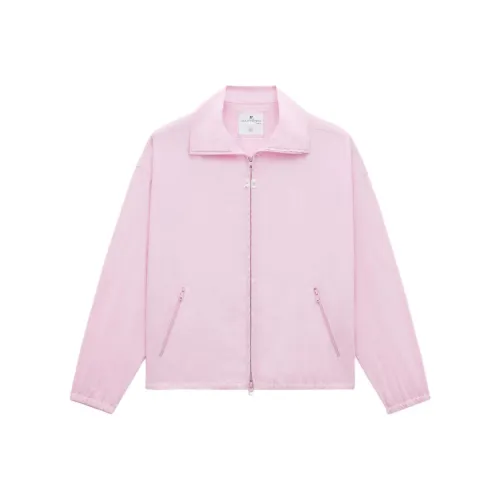 COURREGES Светлый Нейлон Tracksuit Куртка Куртки и Пальто Мужской Розовый