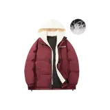 Бургундская/Бежевая шляпа [с флисовой подкладкой]