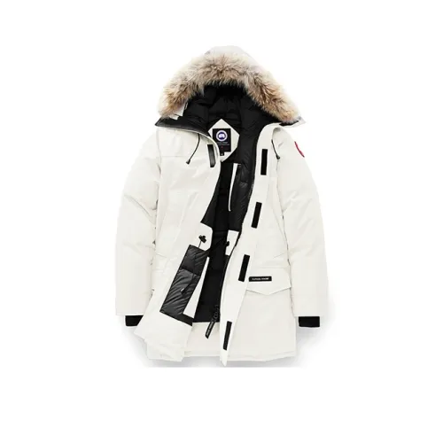 Canada Goose Langford Series Down Jacket Parka Coat Winter Men's Dawn White