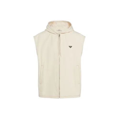 PRADA Бежевые Мужские Жилеты