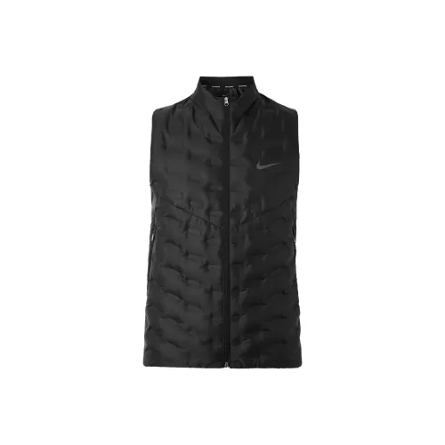 Nike Черный Мужской Пуховый жилет