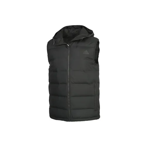 Adidas Deep Earth Brown Men's Down Vest Adidas Deep Earth Brown Мужской пуховый жилет