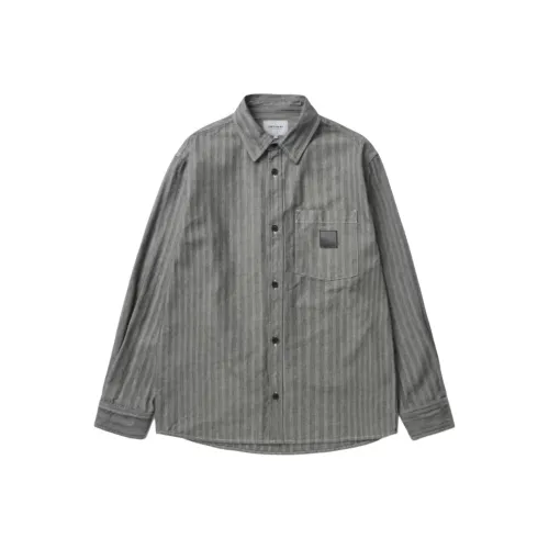 Carhartt WIP Серые Мужские Рубашки