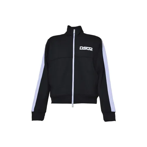 DSQUARED 2 Мужские черные куртки