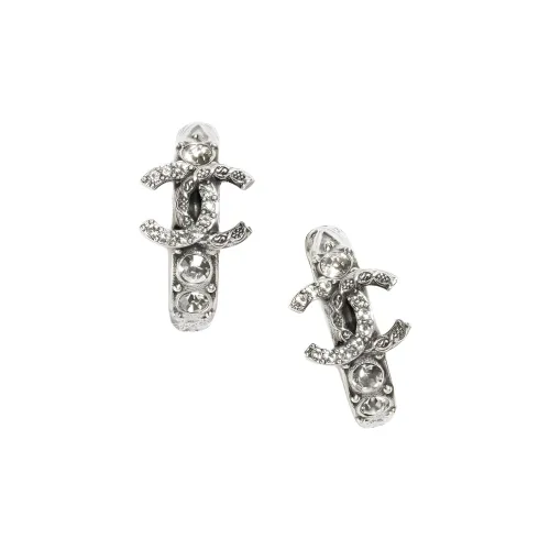 CHANEL Серьги из металла женский серебряный