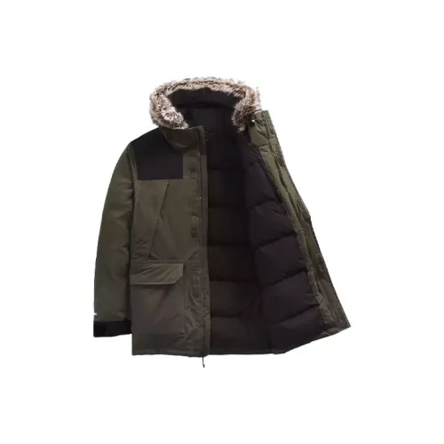 THE NORTH FACE McMurdo Коричневый Зеленый Мужской Пуховик