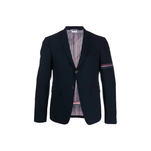 THOM BROWNE Морской Синий Мужской Деловой Костюм