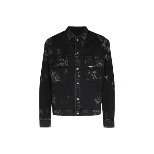 REPRESENT Черный Серый Цвет Мужские Джинсовые Куртки