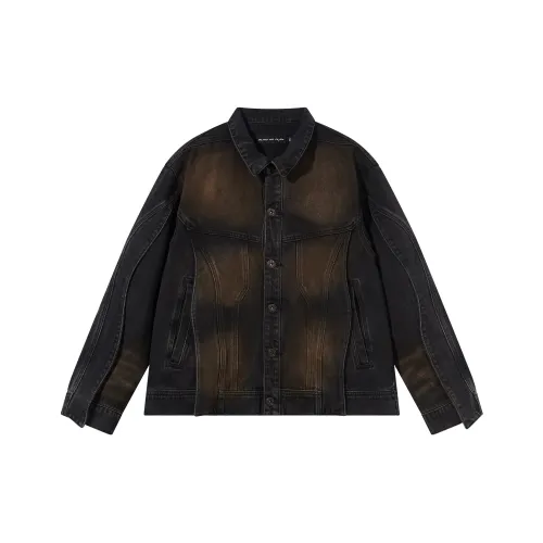 BLIND402 Темно-серый Унисекс Джинсовые куртки