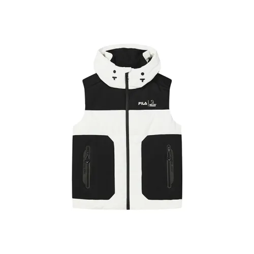 FILA Стандартный Белый Мужской Пуховый жилет