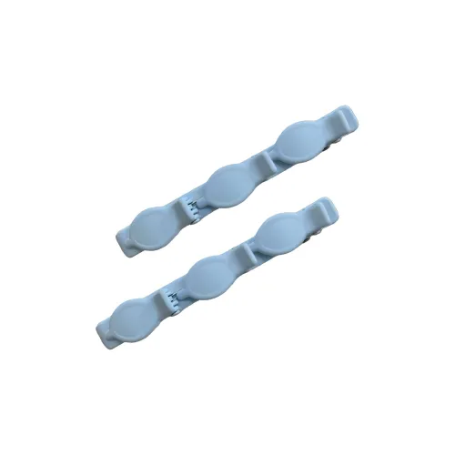 QIANFANGDAHUANGYE Акрил Смола Синяя Заколка для волос Женская