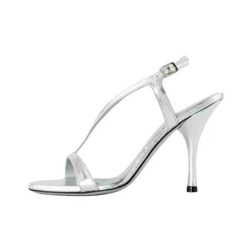 Roberto Festa Jennie One Strap Sandals 10 см Women's Silver