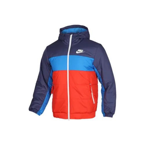 Nike Синий Мужской Пуховик