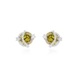 Мода Toy Moon Серьги-гвоздики 1 пара (Желтый)