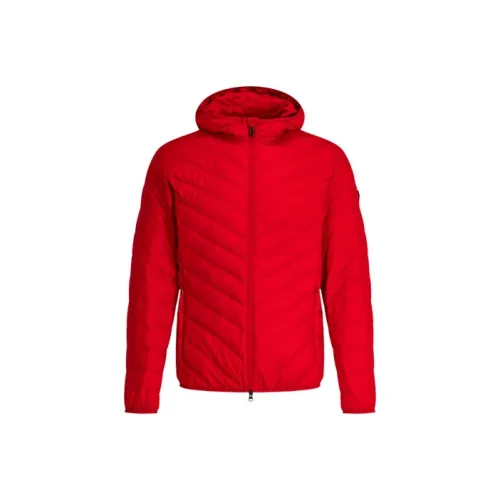 EMPORIO ARMANI Красный Мужской Пуховик