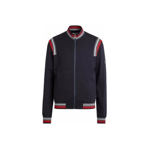 Ermenegildo Zegna Мужские куртки морского синего цвета