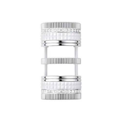 Boucheron Quatre Белый, золотой, ромб, керамика, аксессуары, белый, женские