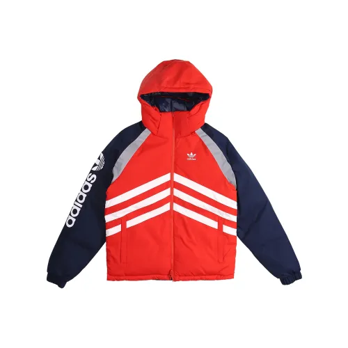 Adidas Originals Rev Dwn Jkt Пуховик Зимний Мужской Синий Красный