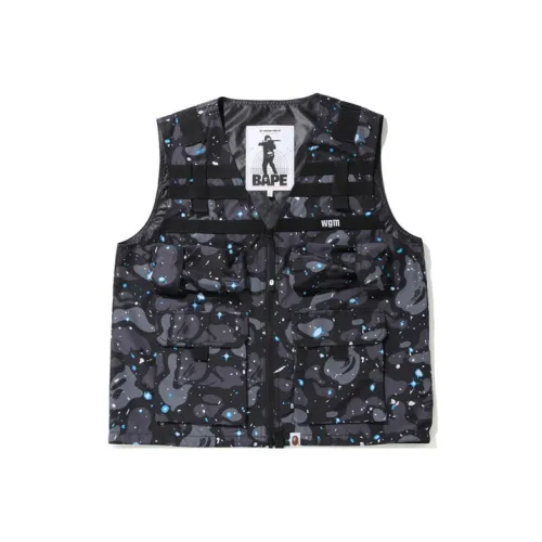 A BATHING APE BAPE BLACK Мужские жилеты