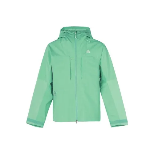 Nike ACG Водонепроницаемый и Ветрозащитный Ветровка Мужской Бирюзовый Зеленый