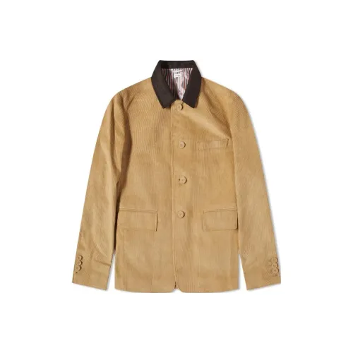 THOM BROWNE Хаки Мужские Куртки