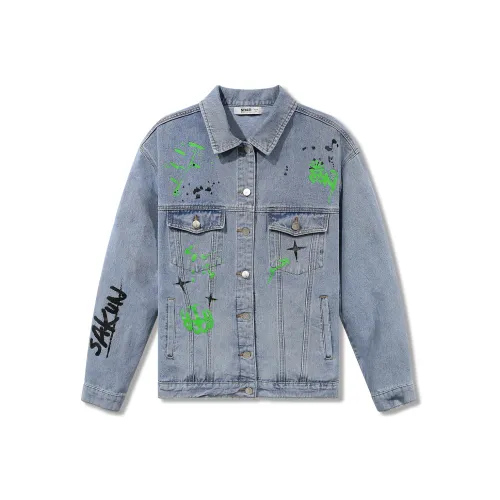 SAKUN Унисекс Джинсовые Куртки