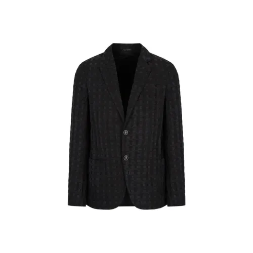 GIORGIO ARMANI Черные Мужские Деловые Костюмы