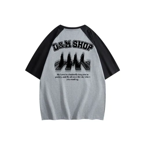 D&W Серый Унисекс Футболка