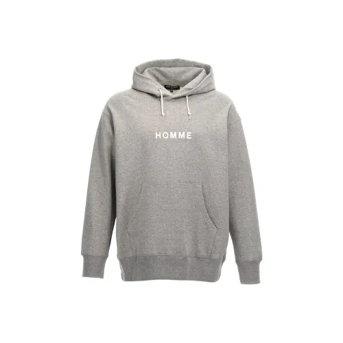 COMME Des GARCONS HOMME PLUS Серый Мужской Свитшот