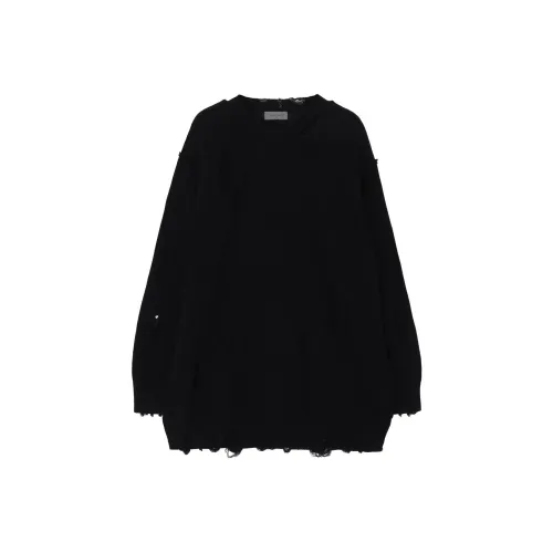 Yohji Yamamoto Pour Homme FW24 Трикотаж Мужской Черный