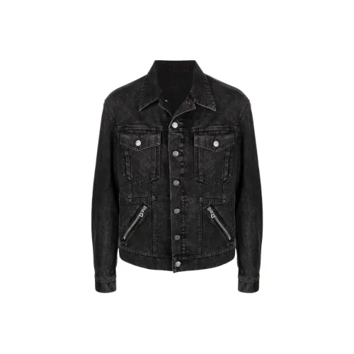 BALMAIN Denim Jacket Men's Black