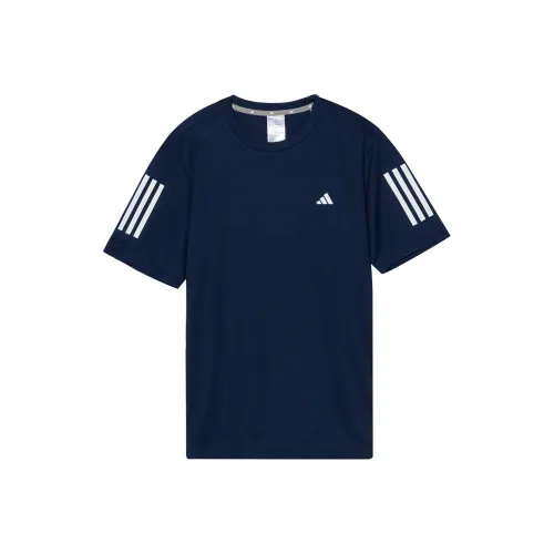 Adidas Темно-синие Мужские T-рубашки