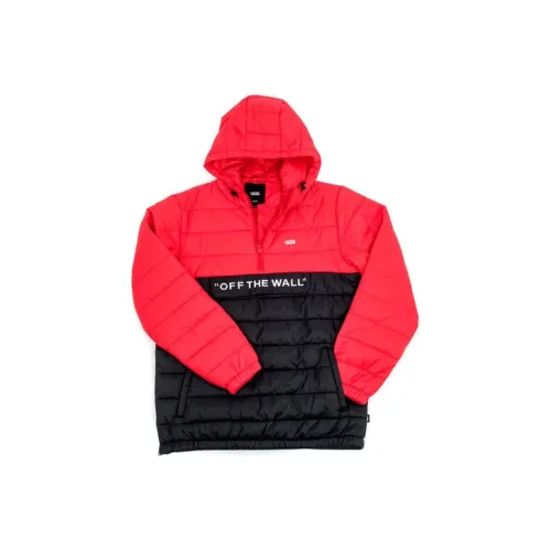 VANS Carlon Anorak Puffer Racing Красный Унисекс Объёмные куртки (пуфы)