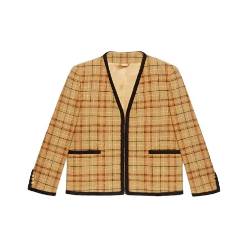 GUCCI SS23 Куртки и Пальто Мужской Оранжевый