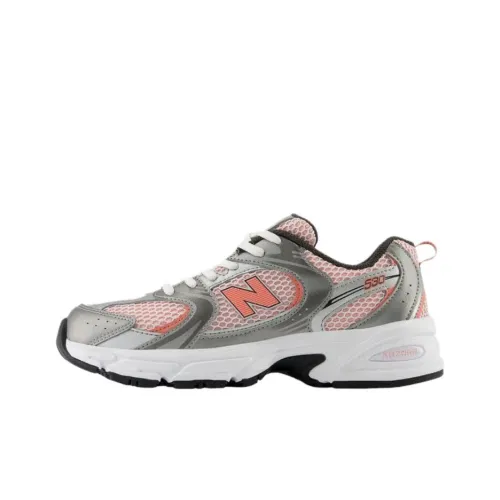 New Balance NB 530 Low Топ Повседневная обувь Женская Розовый Зеленый