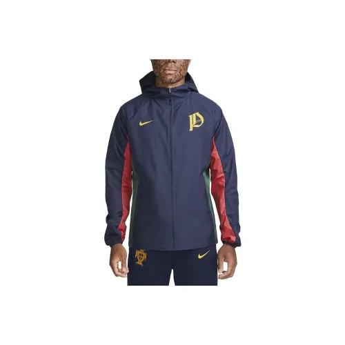 Nike Темно-синие мужские куртки