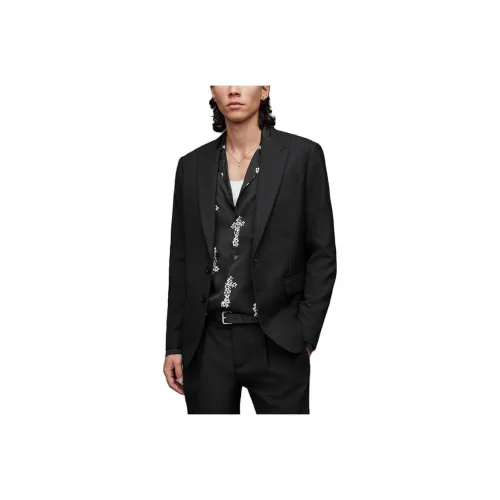 ALLSAINTS Черный Мужской Бизнес-Костюм