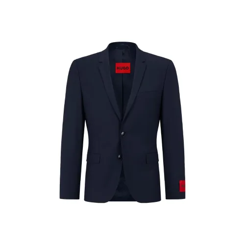 Hugo Boss Темно-синие мужские куртки
