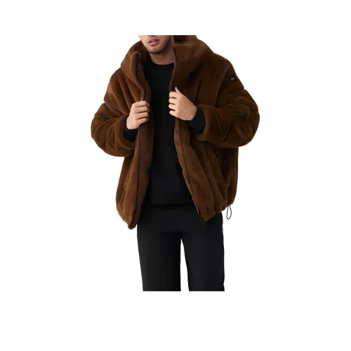 Alo Yoga KNOCK OUT Искусственный мех Куртка Куртки Пальто Мужской