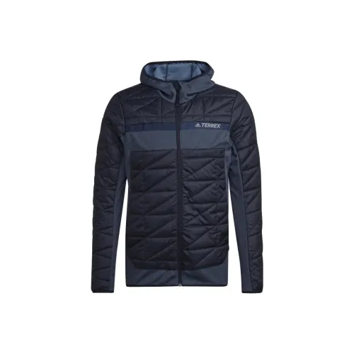 Adidas Темно-синие мужские куртки