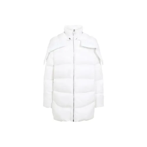 MONCLER GENIUS x RICK OWENS совместный пуховик FW24 Унисекс Белый