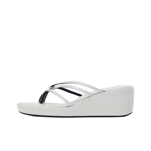 ZARA Шлепанцы Белые Женские