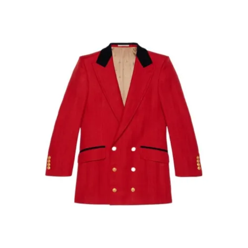 Gucci Красный Мужской Деловой Костюм