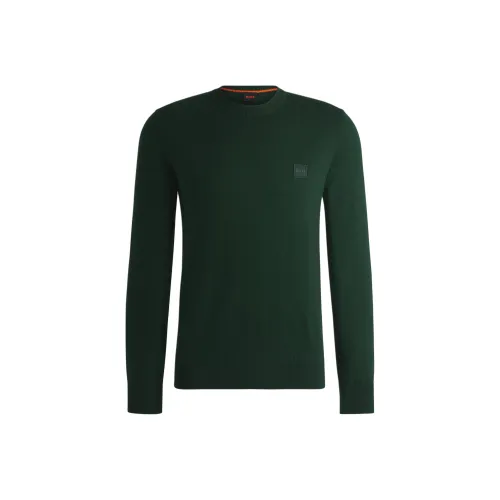 Hugo Boss Зеленый Мужской Трикотаж