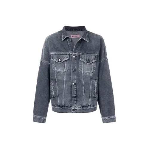 PALM ANGELS Черные Мужские Джинсовые Куртки