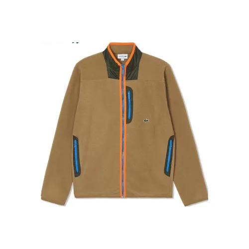 Куртки и пальто LACOSTE Collaboration Мужские Коричневый Зеленый