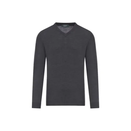 Zanone FW24 Трикотаж Мужской Серый