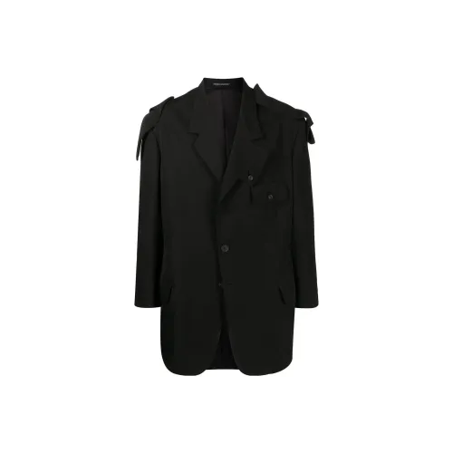 Yohji Yamamoto Черные Мужские Деловые Костюмы