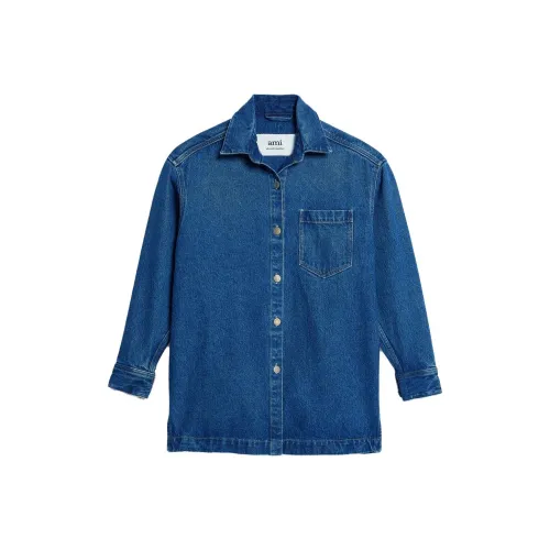 AMIPARIS Denim Jacket Men's Blue