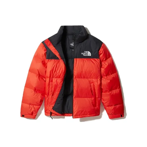 THE NORTH FACE 1996 Collection Ретро Nuptse Пуховик Унисекс Оранжевый Красный